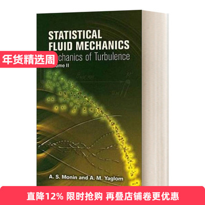 英文原版统计流体力学
