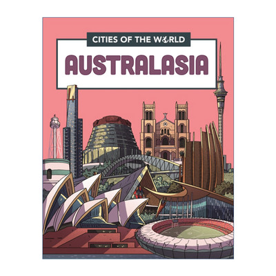 英文原版 Cities of the World Cities of Australasia 世界城市之澳洲的城市 儿童科普绘本 英文版 进口英语原版书籍