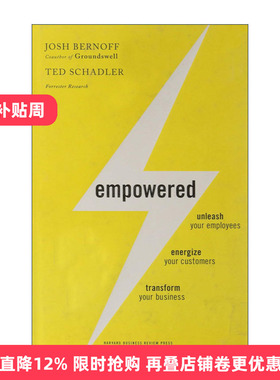 英文原版 Empowered 创新推动者 互联网时代的企业英雄 哈佛商业评论 公众风潮作者Josh Bernoff 精装 英文版 进口英语原版书籍