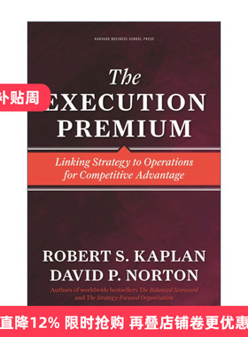 英文原版 Execution Premium 平衡计分卡战略实践 哈佛商业评论 精装 Robert S. Kaplan 英文版 进口英语原版书籍