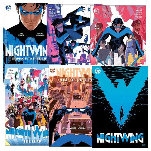 英文原版 Nightwing 夜翼精装漫画系列1-6册 Leaping into the Light Get Grayson The Leap DC漫画 Tom Taylor 英文版 进口书籍