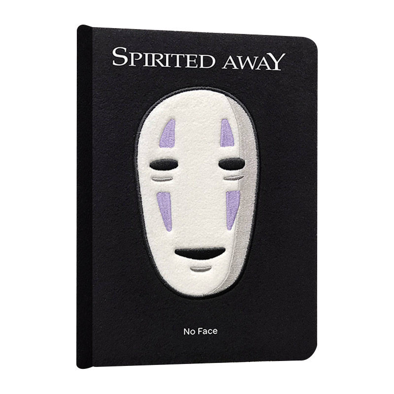 Spirited Away: No Face Plush Journal 千与千寻：无脸毛绒日记进口原版英文书籍