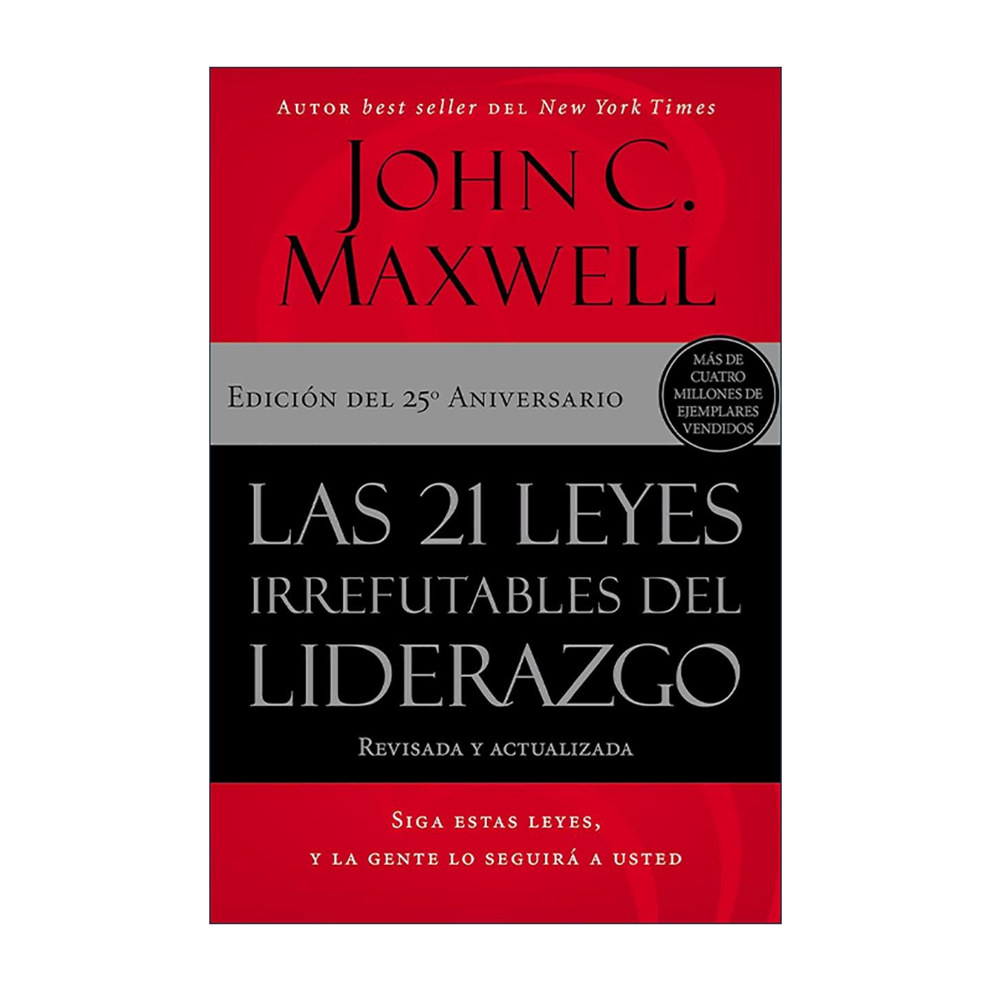 原版 Las 21 leyes irrefutables del liderazgo 领导力21法则 西班牙语版 25周年 进口原版书籍