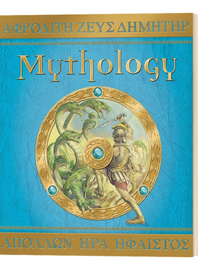 英文原版 Mythology The Gods  Heroes  and Monsters of Ancient Greece 神话 古希腊的神 英雄和怪兽 儿童读物 英文版