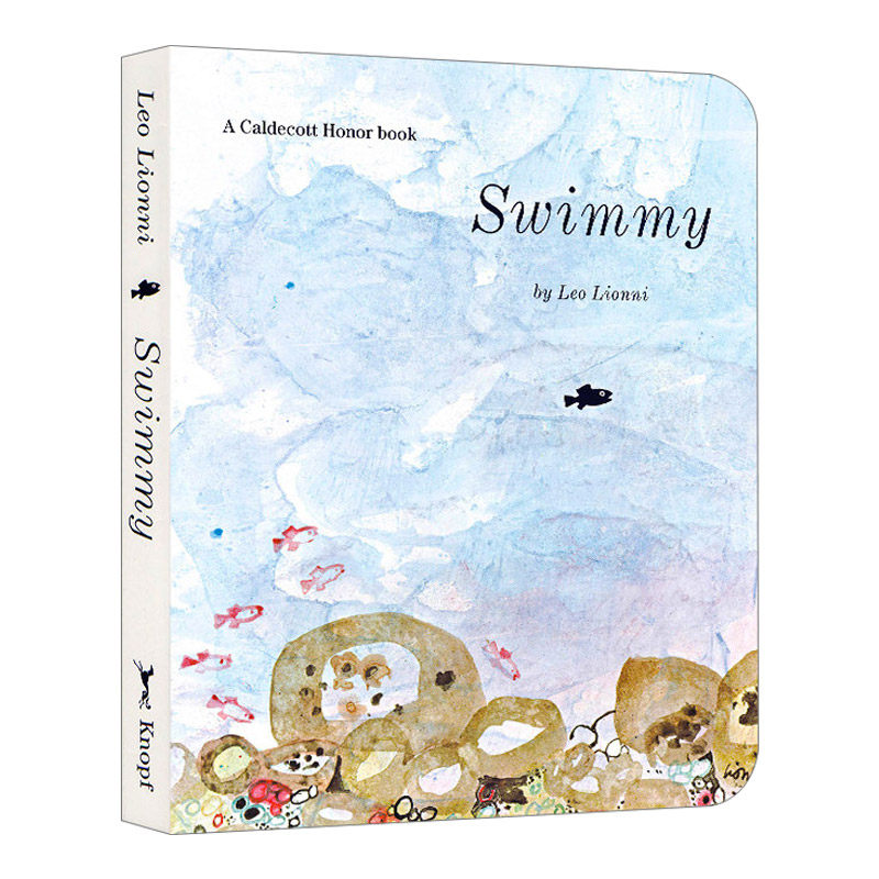 英文原版 Swimmy 小黑鱼 超大开本纸板书绘本 凯迪克银奖 吴敏兰 常春藤爸爸推荐 精装 进口原版英语书籍,书籍/杂志/报纸,儿童读物原版书,淘宝优惠券,粉丝福利购,淘宝优惠卷