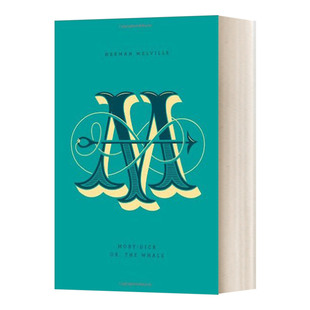 企鹅大写字母精装 经典 系列Penguin Moby Caps进口原版 白鲸 Drop 英文书籍 Dick