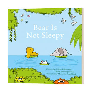 Bear Is Not Sleepy 熊不困 儿童绘本进口英文原版书籍