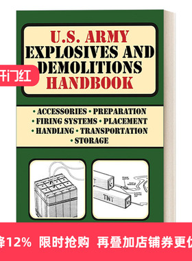 英文原版 U.S. Army Explosives and Demolitions Handbook  美国陆军 炸药爆破指南 英文版 进口英语原版书籍