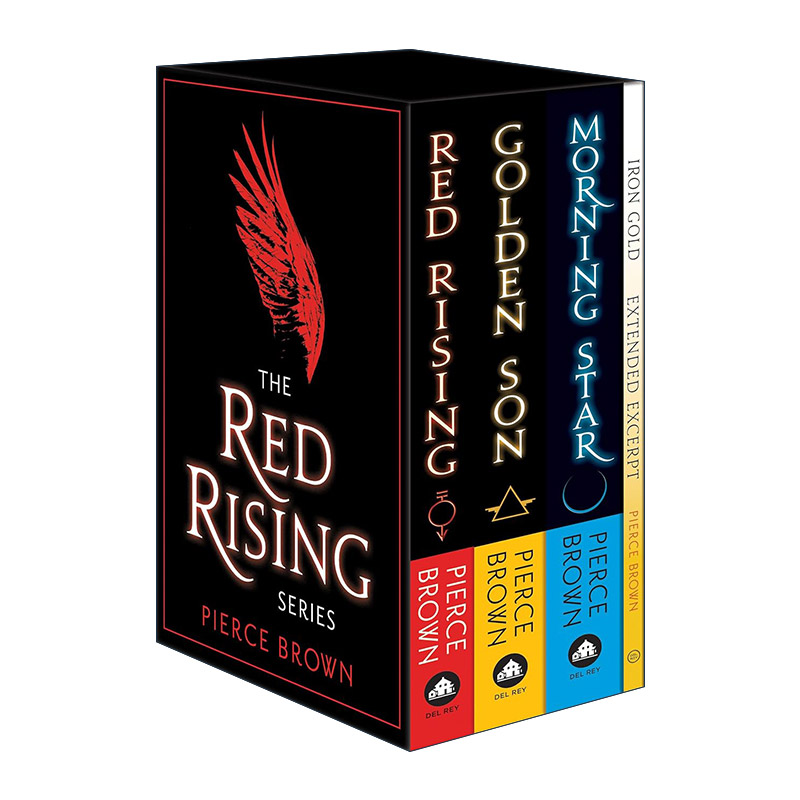 英文原版 Red Rising 3-Book Box Set 火星崛起三部曲 含Iron Gold铁炼成金 盒装套装 Pierce Brown英文版 进口英语原版书籍
