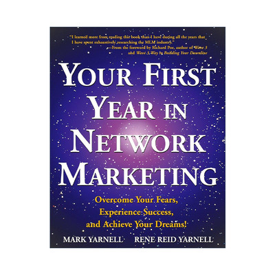 英文原版 Your First Year in Network Marketing 网络营销的头一年 创业建议 策略指南 Mark Yarnell 英文版 进口英语原版书籍