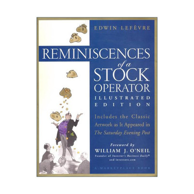 英文原版 Reminiscences of a Stock Operator 股票操盘手回忆录 精装插图版 英文版 进口英语原版书籍