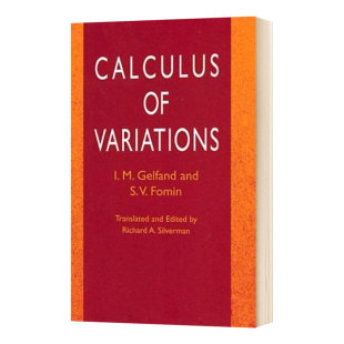 Fomin 物理专业本科教材 英文原版 Calculus 进口原版 变分方法 Variations Gelfand 变分法 物理应用 英语书籍 高等数学