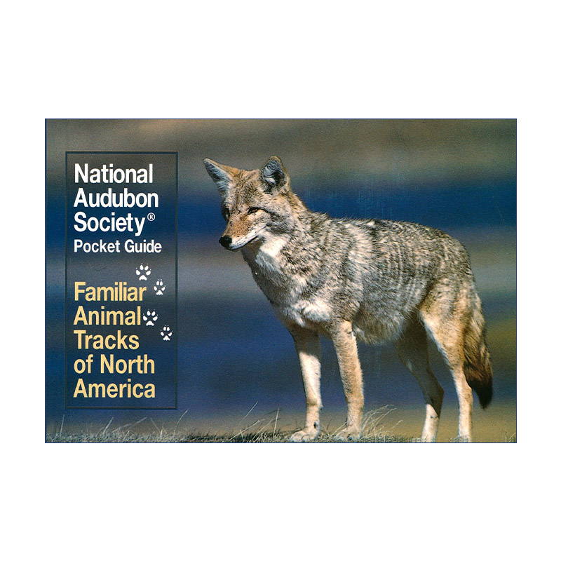 英文原版 National Audubon Society Pocket Guide全美奥杜邦协会袖珍指南熟悉的北美动物足迹英文版进口书籍