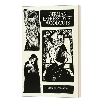 German Expressionist Woodcuts 德国表现主义木刻进口原版英文书籍