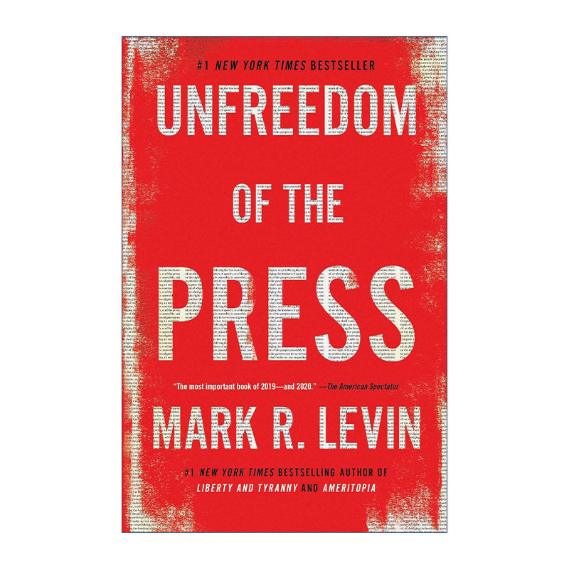 英文原版 Unfreedom of the Press 新闻不自由 马克·莱文 英文版 进口英语原版书籍