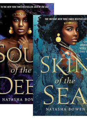 英文原版 Skin of the Sea 海的皮肤系列2册 青少年奇幻小说 黑色美人鱼 Natasha Bowen 英文版 进口英语原版书籍