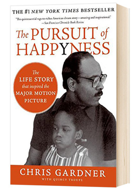 当幸福来敲门 The Pursuit of Happyness 英文原版小说 威尔史密斯主演励志电影原著 进口英语书籍 克里斯加德纳 Chris Gardner