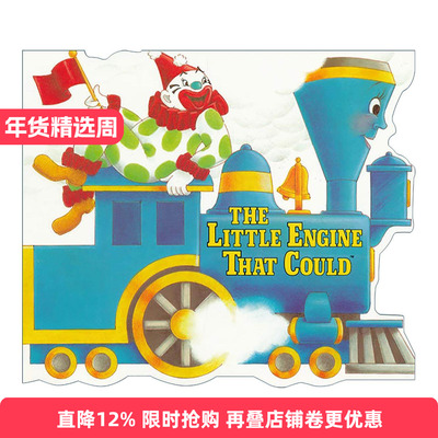 英文原版 The Little Engine that Could 勇敢的小火车头做到了 幼儿特别版 儿童经典绘本 Watty Piper 英文版 进口英语原版书籍