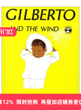 英文原版 Gilberto and the Wind 风喜欢和我玩 儿童情绪认知绘本 在森林里作者玛丽·荷·艾斯 英文版 进口英语原版书籍