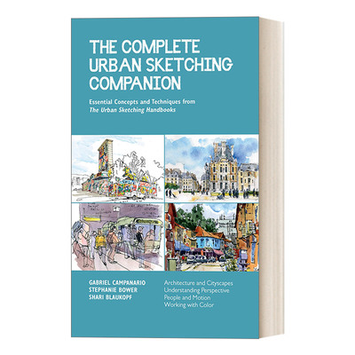 英文原版 The Complete Urban Sketching Companion 城市写生手册全书 全方位的绘画教学 英文版 进口英语原版书籍
