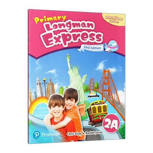 Primary Longman Express 2A 朗文PLE小学英语二年级上册  主课本进口原版英文书籍