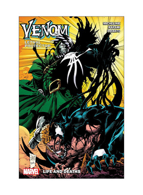 英文原版 Venom Lethal Protector Life and Deaths 毒液 致命守护者 生命与死亡 漫威漫画 David Michelinie 进口英语原版书籍