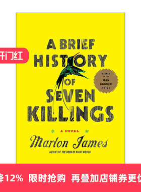 英文原版 A Brief History of Seven Killings 七杀简史 布克奖 Marlon James 精装 英文版 进口英语原版书籍