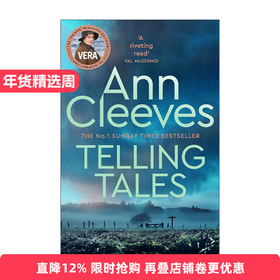 英文原版 Telling Tales 讲故事 悬疑推理小说 女侦探薇拉 Vera Stanhope系列 英文版 进口英语原版书籍