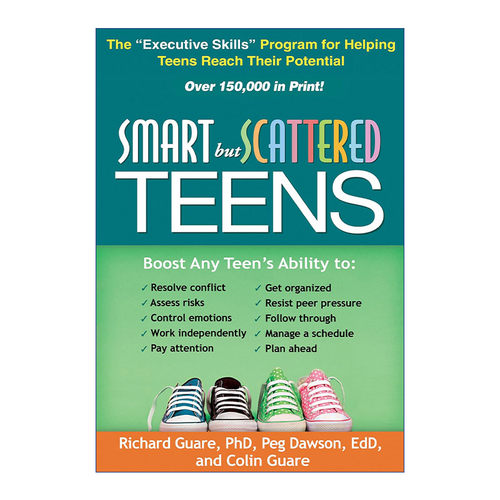 Smart but Scattered Teens 聪明却混乱的孩子 青少年版 帮助青少年克服弱执行能力进口原版英文书籍
