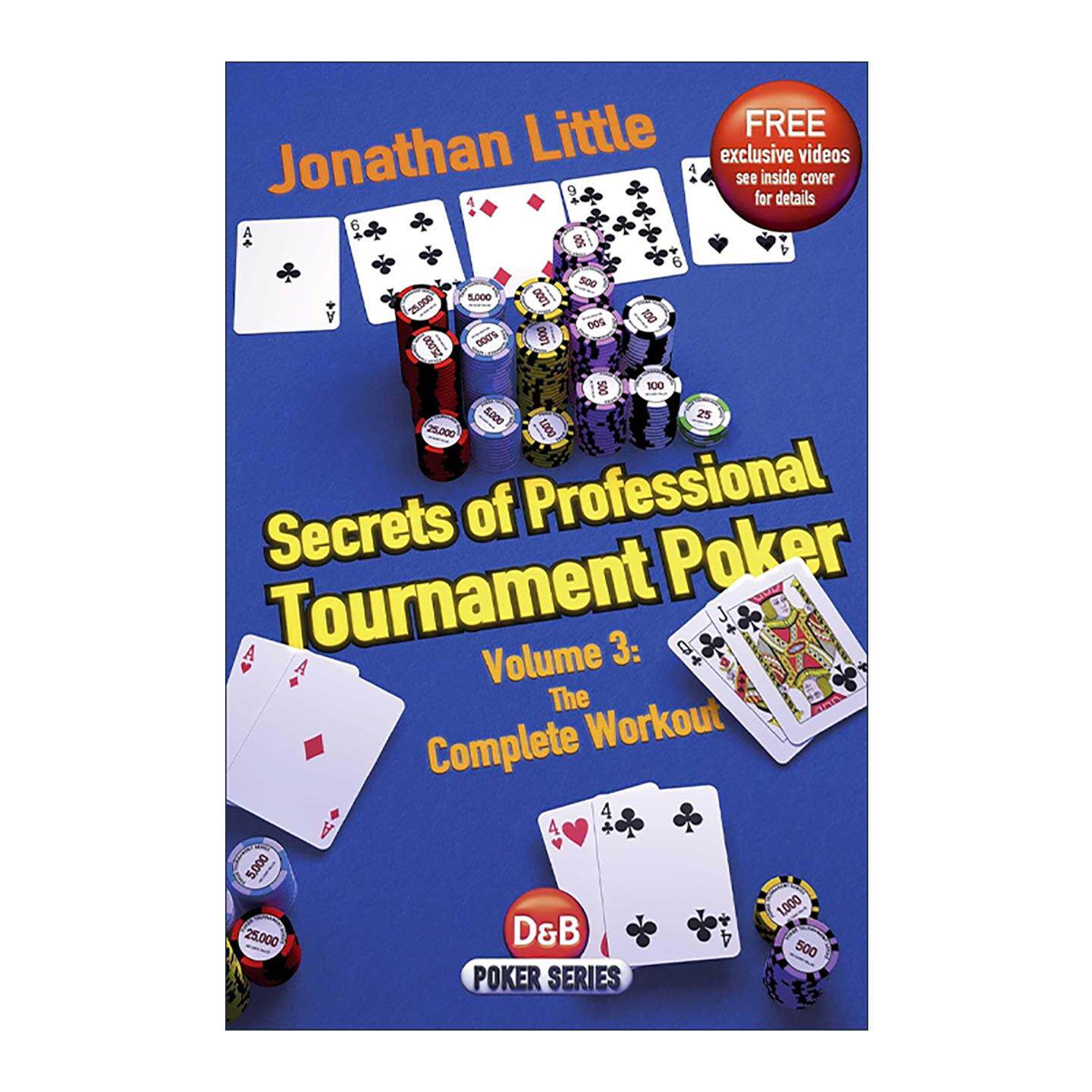英文原版 Secrets of Professional Tournament Poker Vol.3 职业锦标赛扑克揭秘卷3 全能训练手册 英文版 进口英语原版书籍