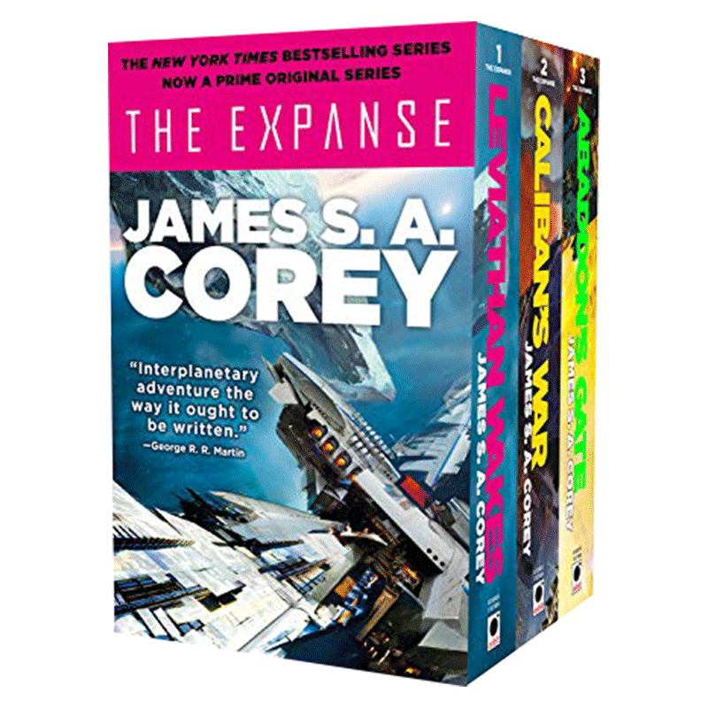 苍穹浩瀚3册套装 The Expanse Boxed Set 英文原版 美剧原著 无垠的太空 英文版 进口原版英语书籍