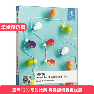 英文原版 MKTG Principles of Marketing 市场营销学 第13版 Charles W.Lamb教授 英文版 进口英语原版书籍