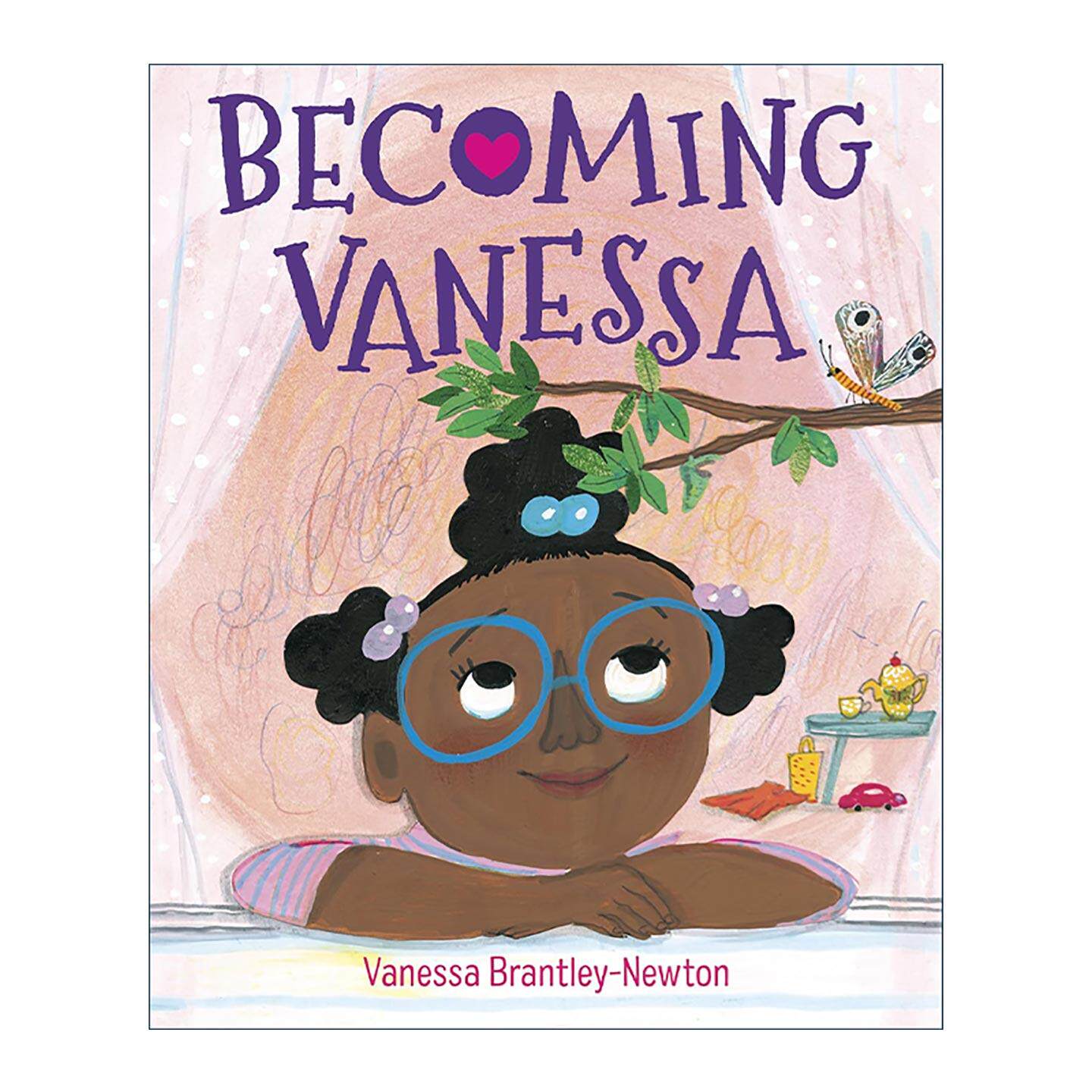 英文原版 Becoming Vanessa 成为凡妮莎 儿童精装价值观培养绘本 新生开学 自信做自己 英文版 进口英语原版书籍
