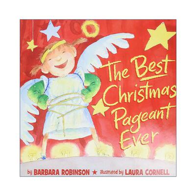 英文原版 The Best Christmas Pageant Ever 有史以来特棒的圣诞庆典 精装图画书 美国教育协会推荐百佳童书 进口英语原版书籍