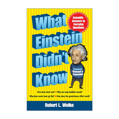 英文原版 What Einstein Didn't Know 爱因斯坦所不知道的 日常问题的科学答案 爱因斯坦的厨房作者Robert L. Wolke 英文版