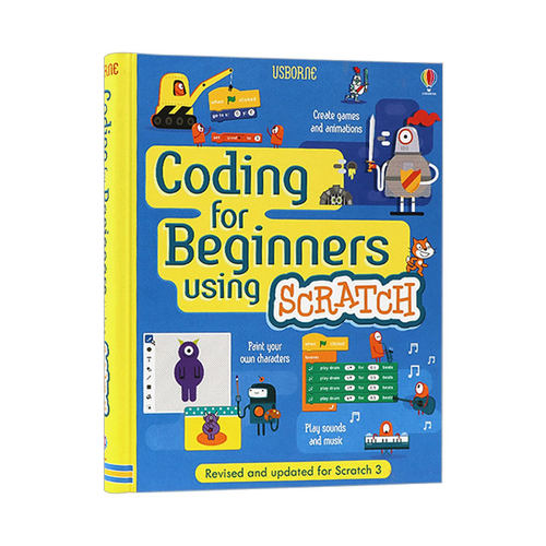 英文原版 Coding for Beginners using Scratch 儿童Scratch软件编程入门指南 英文版 进口英语原版书籍