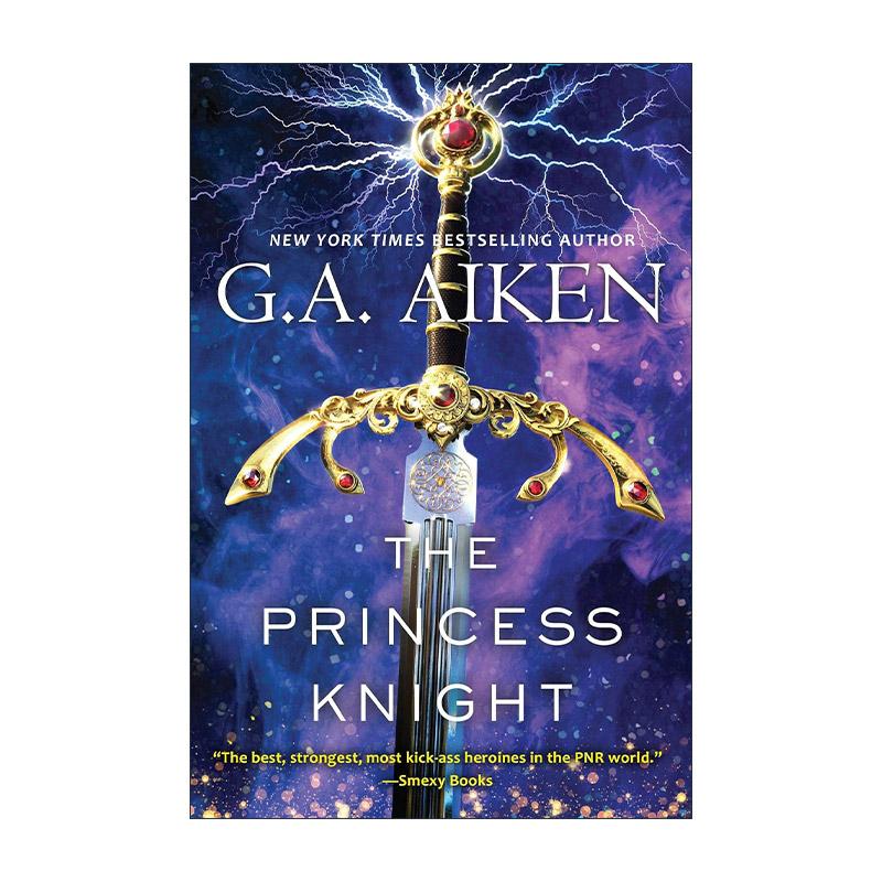 英文原版 The Princess Knight The Scarred Earth Saga 02 伤痕累累的地球传奇2 公主骑士 奇幻小说 G.A. Aiken 进口英语原版书籍