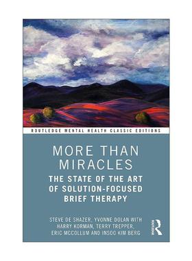 英文原版 More Than Miracles 超越奇迹 焦点解决短期治疗 第2版 英文版 进口英语原版书籍