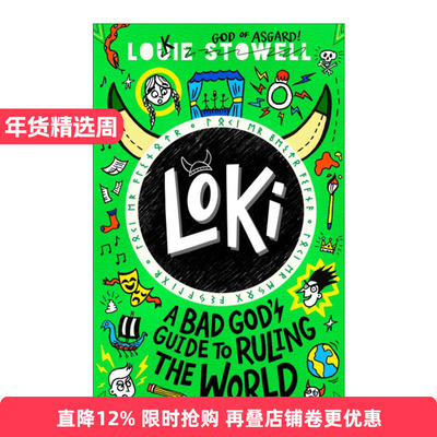 英文原版 Loki A Bad God's Guide to Ruling the World 洛基 一个坏神统治世界的指南 英文版 进口英语原版书籍
