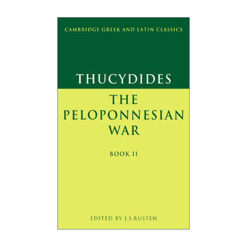 英文原版 Thucydides: The Peloponnesian War Book II 修昔底德 伯罗奔尼撒战争史 卷二 剑桥希腊拉丁语经典系列 原文加学者注释