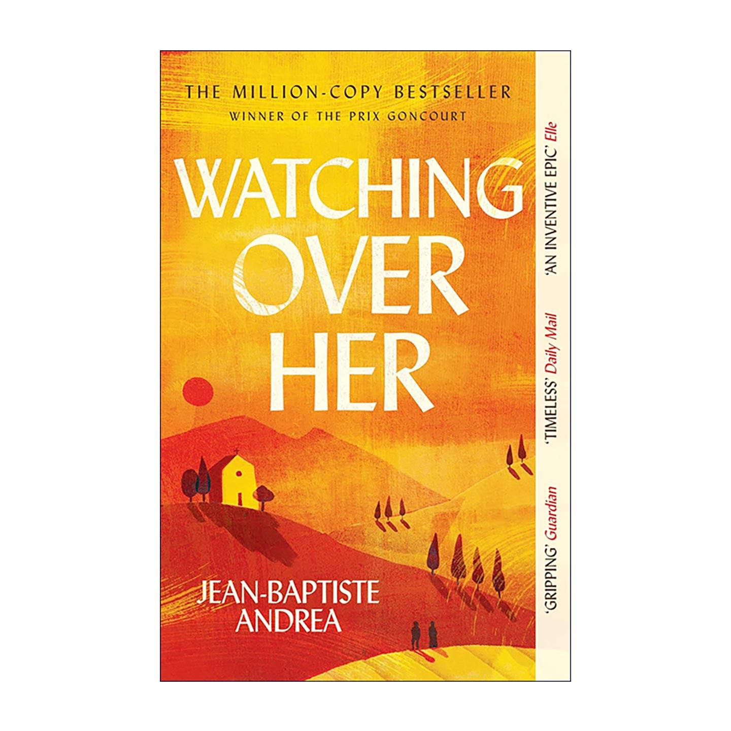 英文原版 Watching Over Her 守护她 龚古尔文学奖得主 英译本 Jean-Baptiste Andrea 史诗爱情小说 英文版 进口英语原版书籍