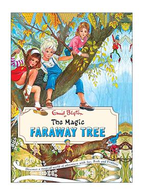 英文原版 The Magic Faraway Tree 伊妮德·布莱顿 远方的魔法树2 精装复古封面全彩插画收藏版 英文版 进口英语原版书籍