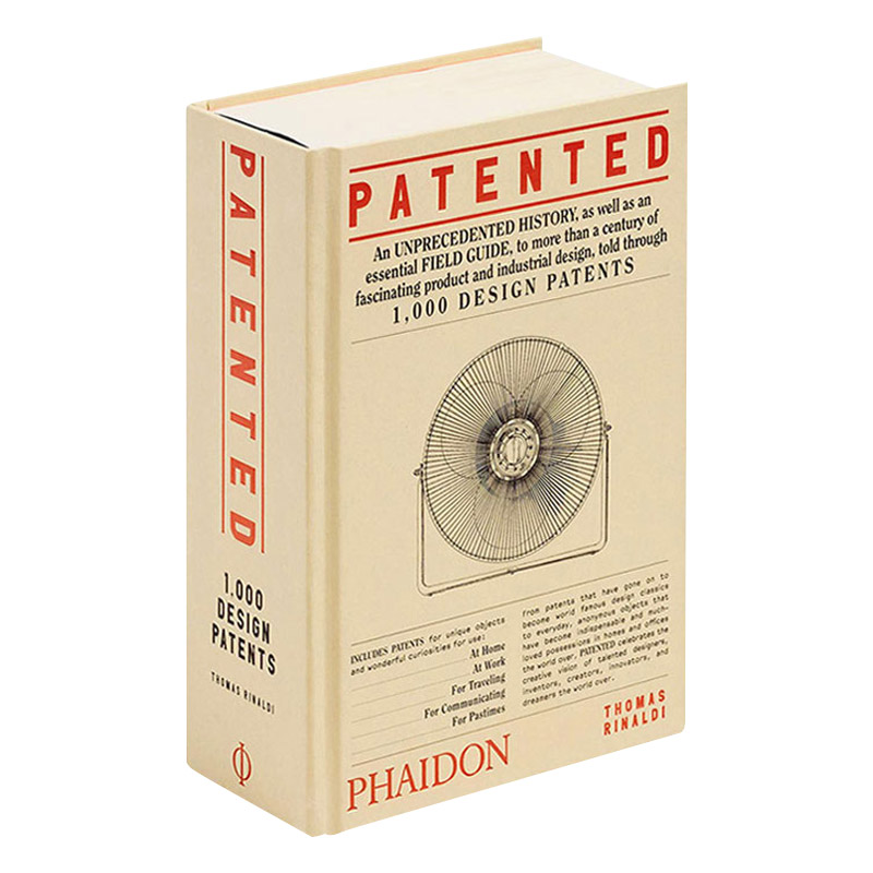 英文原版 Patented 专利 1000项外观设计专利 工业设计产品设计家居设计创新图册案例工具书 英文版 进口英语书籍