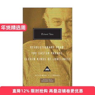 英文原版 Revolutionary Road The Easter Parade Eleven Kinds of Loneliness 革命之路 复活节游行 十一种孤独 理查德·耶茨