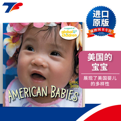 英文原版 American Babies Global Babies 全球宝宝系列 美国的宝宝 0-3岁幼儿儿童绘本 纸板书 英文版 进口英语原版书籍