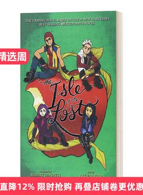 英文原版 The Isle of the Lost The Graphic Novel A Descendants Novel 迷失岛 漫画小说 英文版 进口英语原版书籍