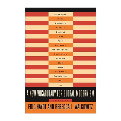 英文原版 A New Vocabulary for Global Modernism 全球现代主义新词汇 人文学科学术写作指南作者埃里克·阿约 英文版