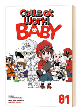 Cells At Work! Baby 1 工作细胞 婴儿篇1 同名动漫漫画进口英文原版书籍