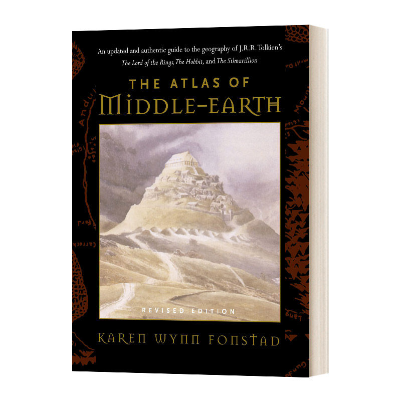 Atlas of Middle-earth 中土世界地图 魔戒 霍比特人 托尔金进口原版英文书籍