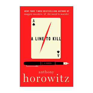 英文原版 A Line to Kill 一行杀人的台词 霍桑探案系列3 安东尼·霍洛维茨 英文版 进口英语原版书籍